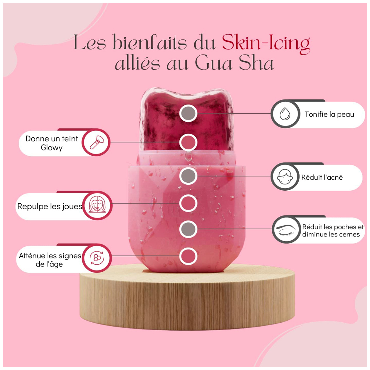 Bienfaits Skin Icing Gua Sha