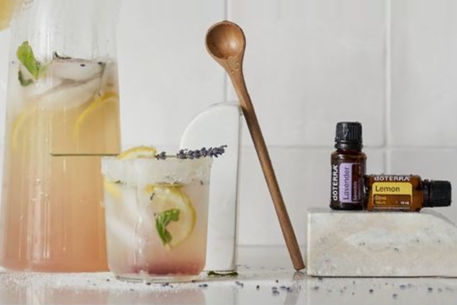 Recette de limonade à la Lavande