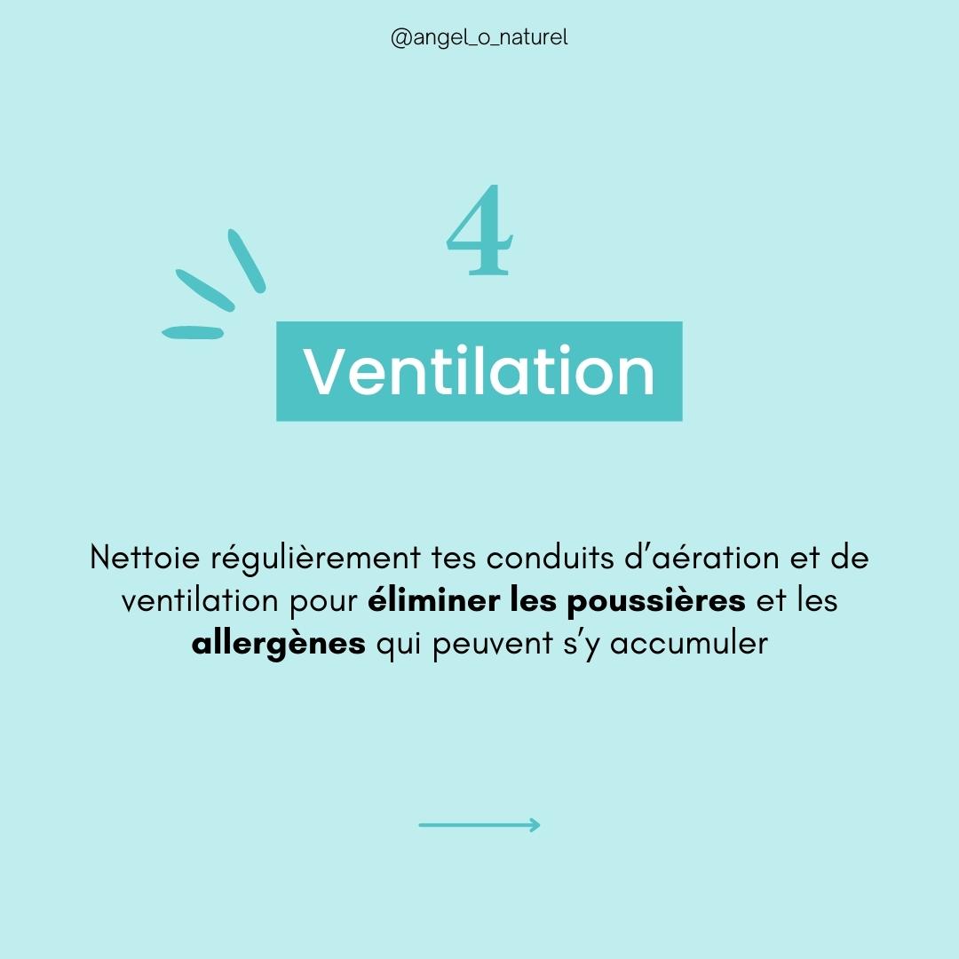 Astuce N°4 pour améliorer la qualité de l'air dans ta maison