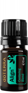 Mélange exclusif dōTERRA Align™ (Mélange de centrage - Yoga)