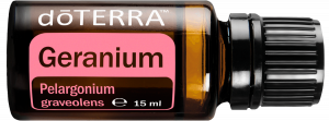 Bouteille huile essentielle Géranium dōTERRA (Pelargonium graveolens)